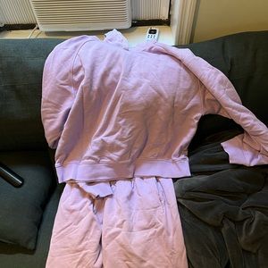 Outdoor voices sweatsuit